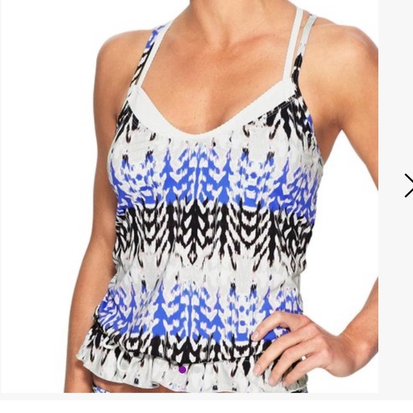 Athleta Black Kamala Tankini Top A7-34 - Picture 10 of 11